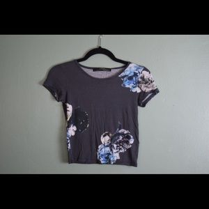All saints crop top